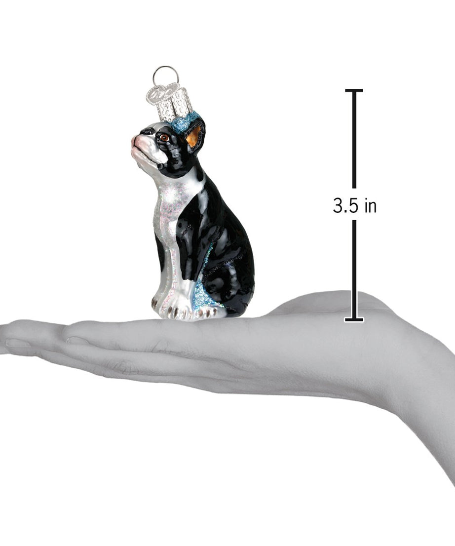 Boston Terrier Ornament