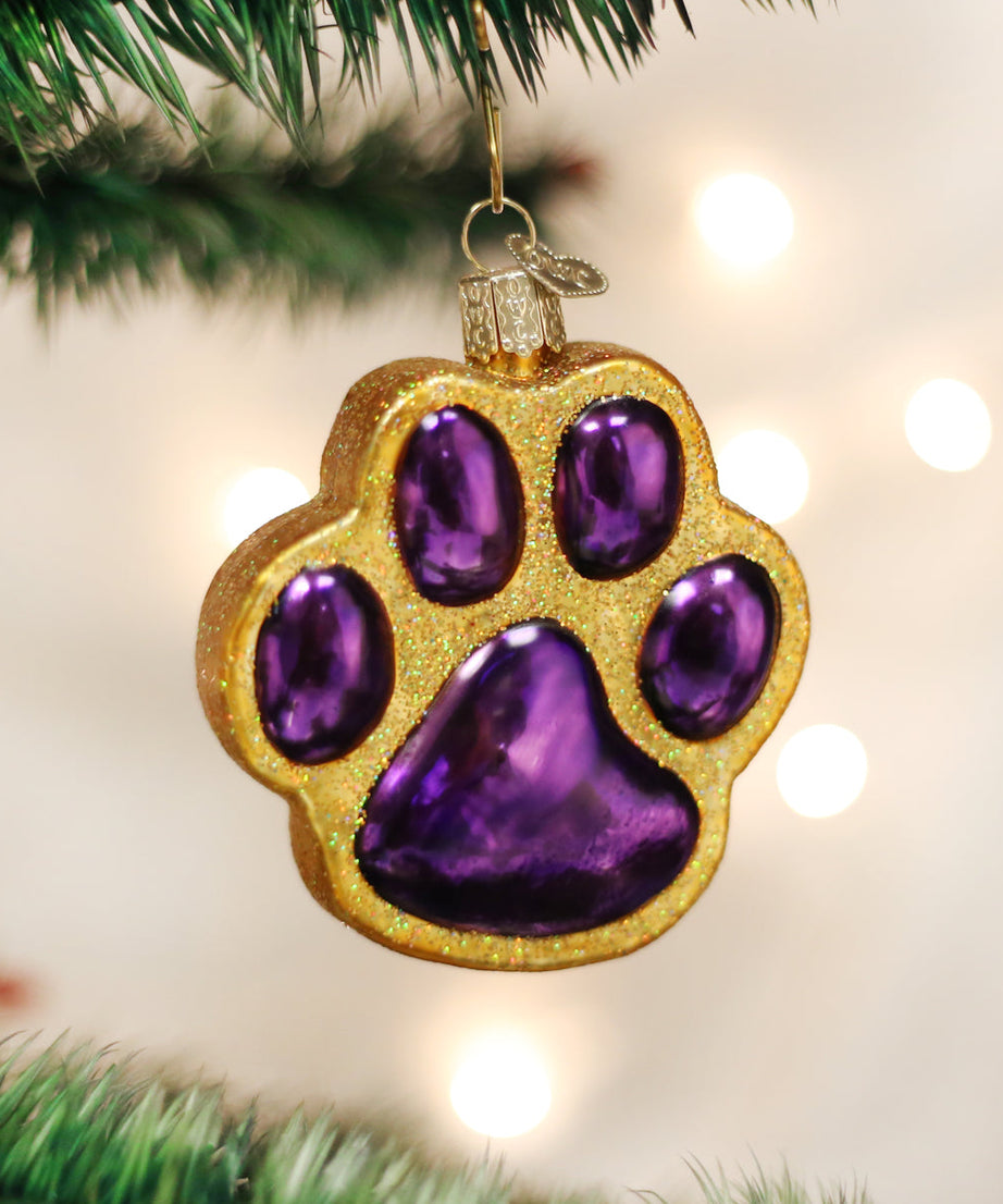 Paw Print Ornament