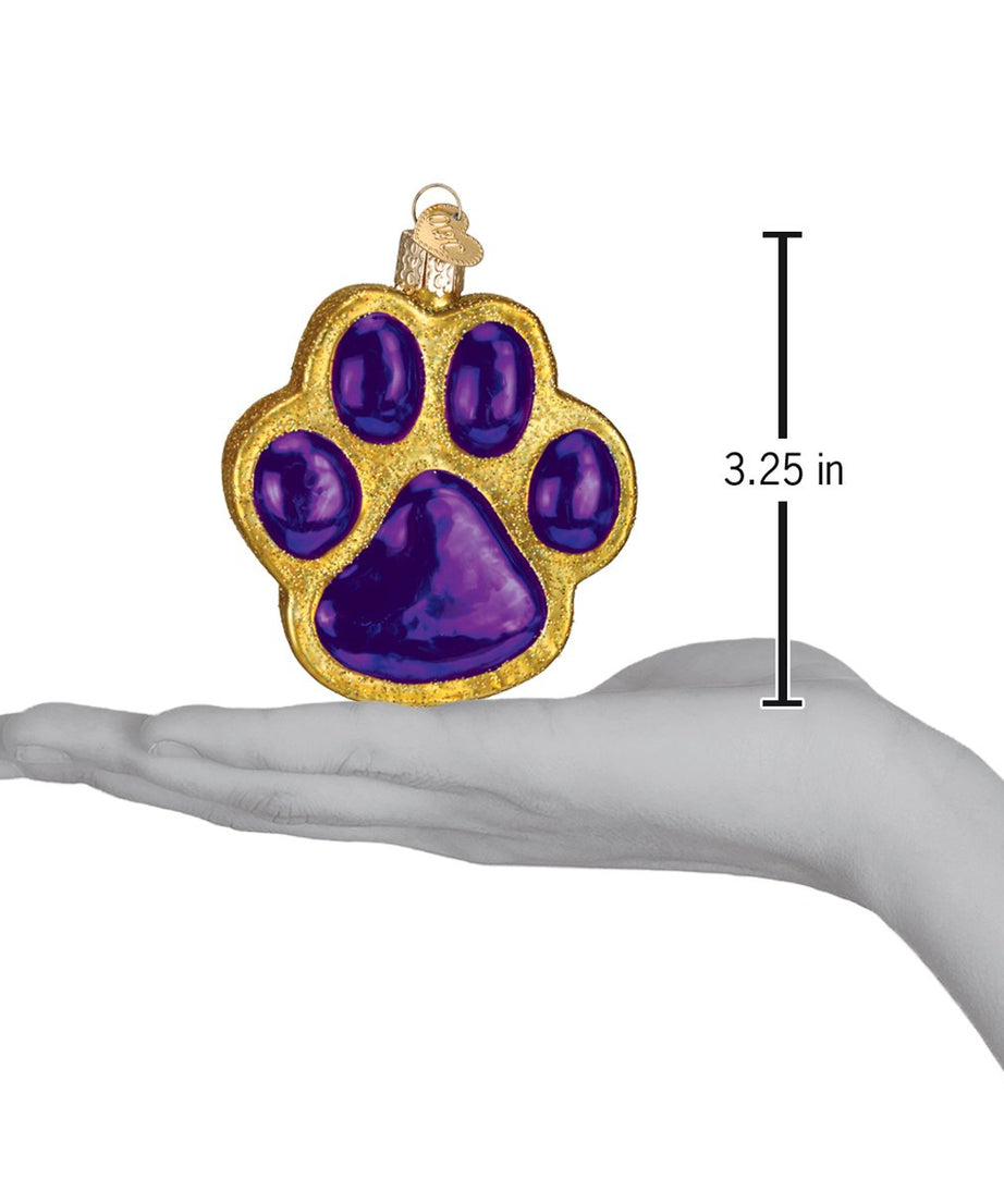 Paw Print Ornament