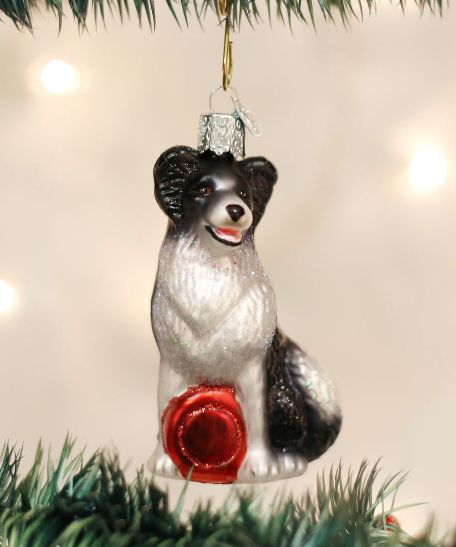 Border Collie Ornament