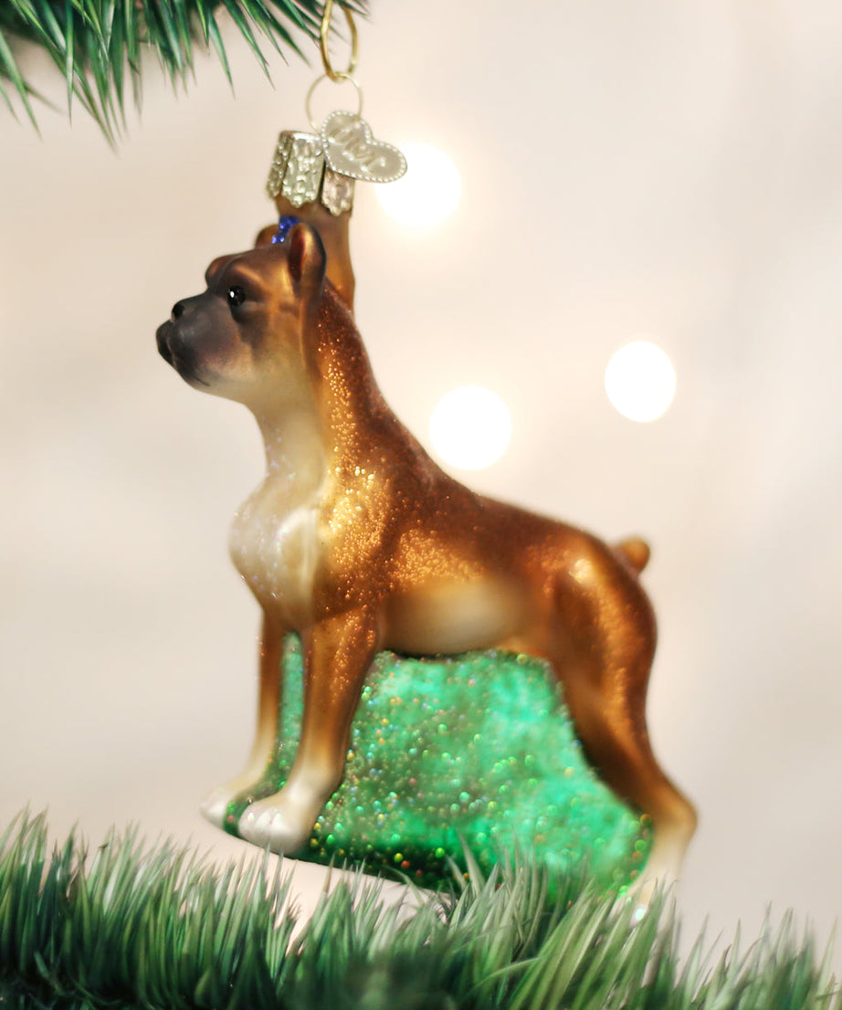 Boxer Ornament