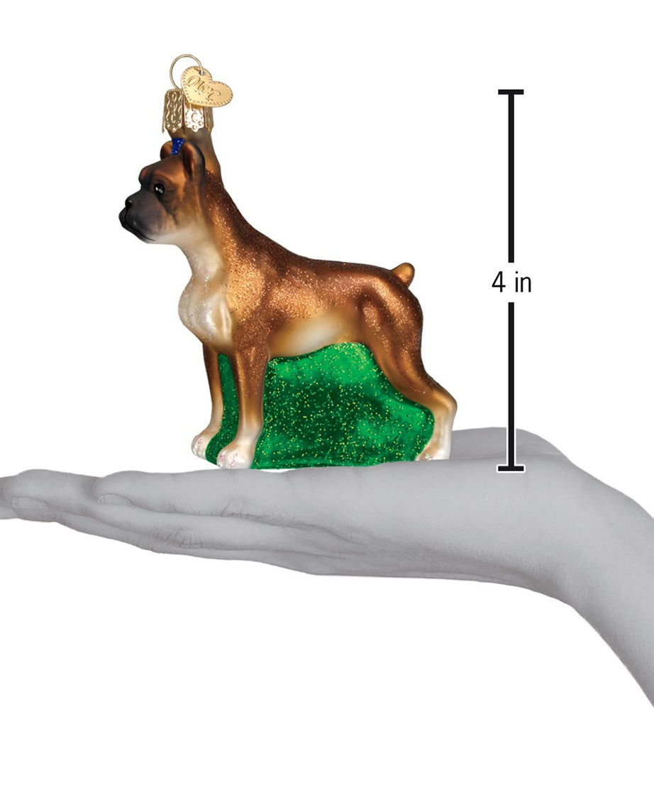 Boxer Ornament