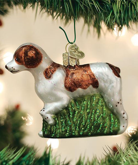 Brittany Spaniel Ornament