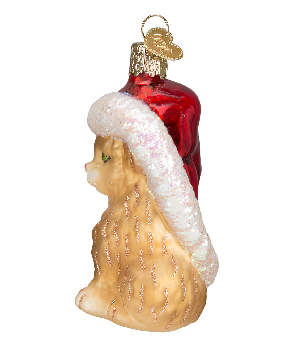 Santa's Kitten Ornament