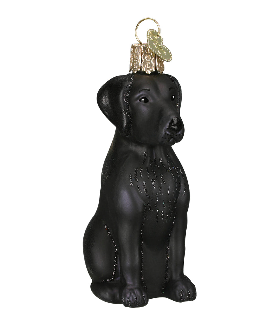 Black Labrador Ornament