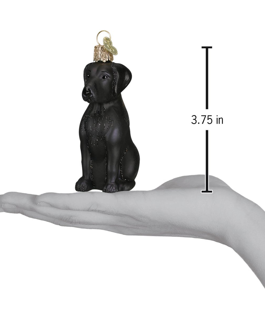 Black Labrador Ornament