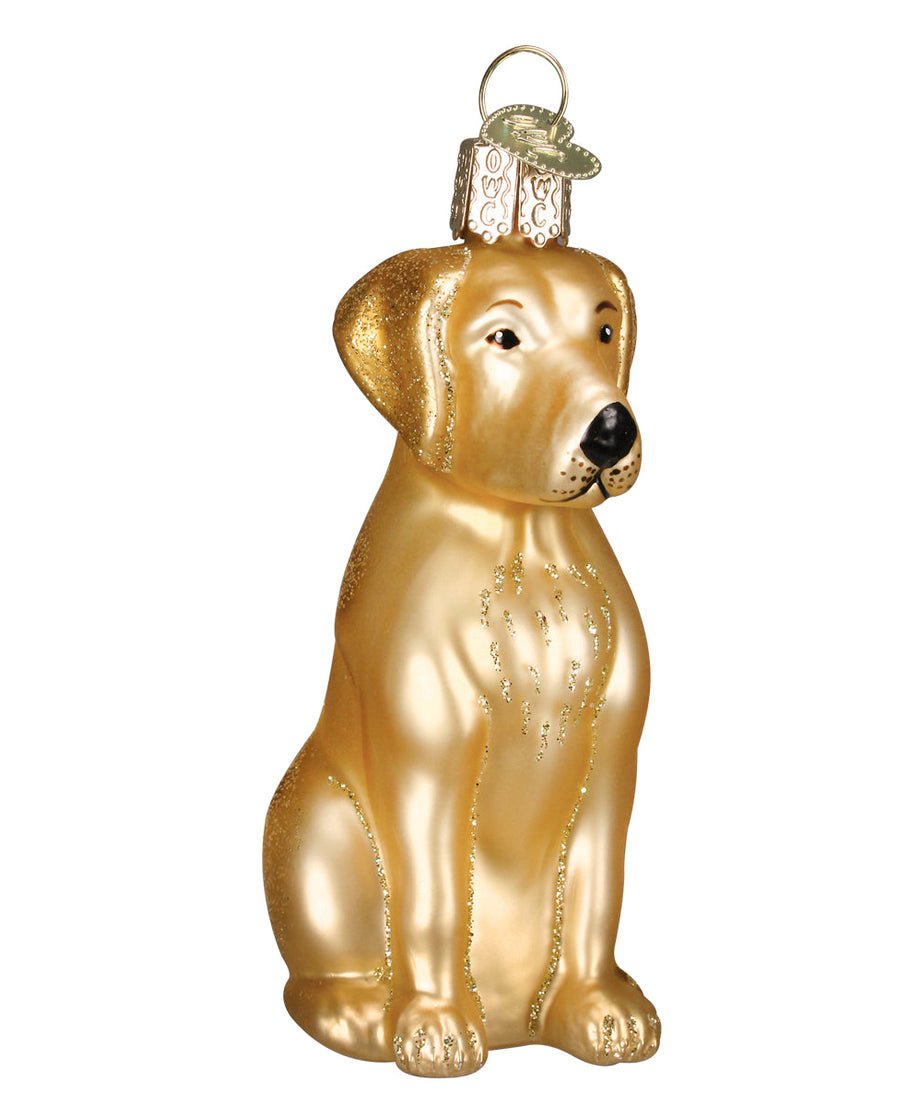 Yellow Labrador Ornament