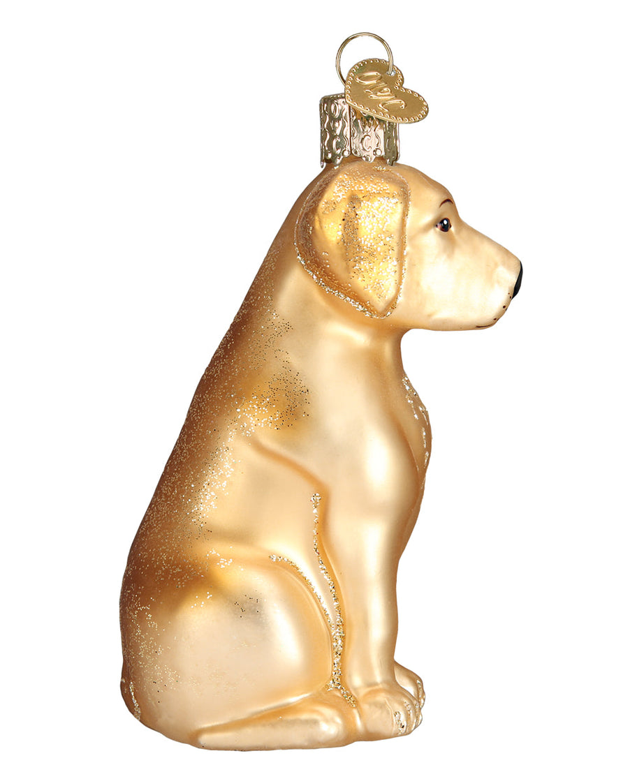 Yellow Labrador Ornament
