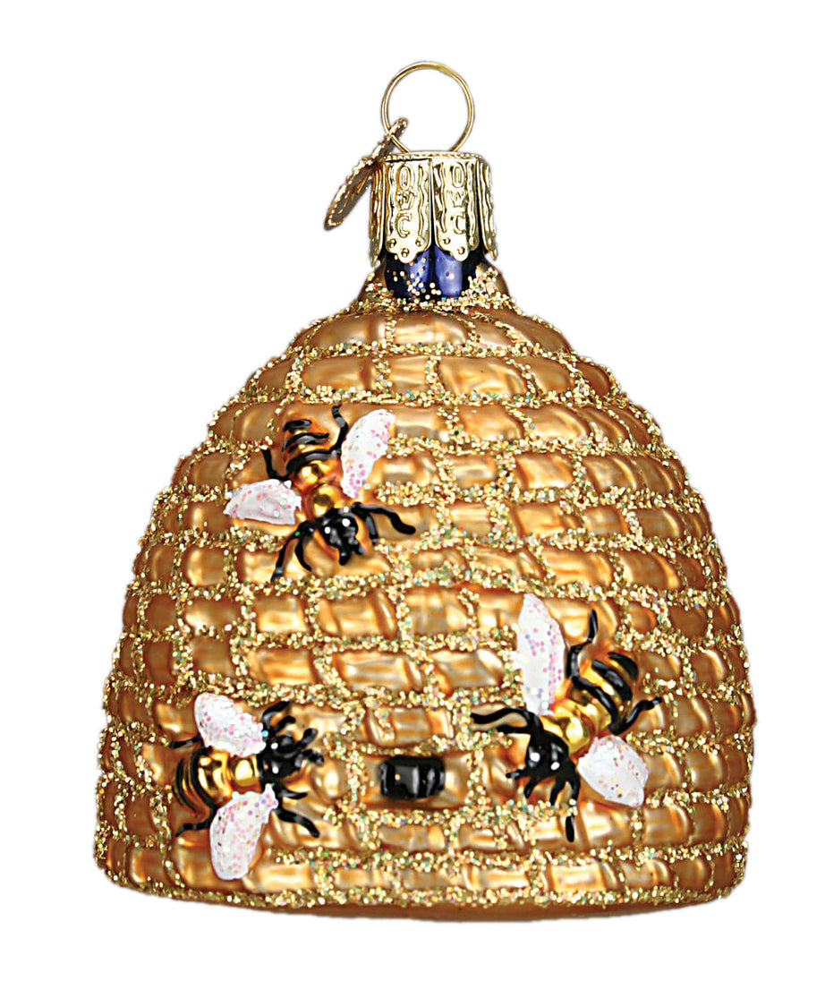 Bee Skep Ornament