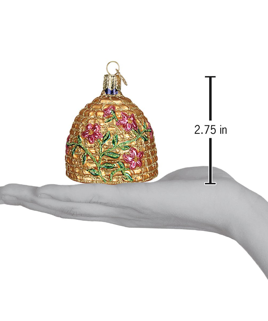 Bee Skep Ornament
