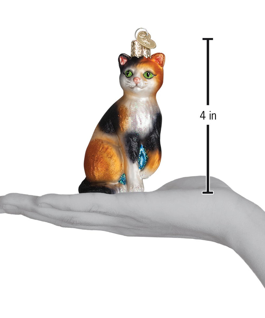 Calico Cat Ornament