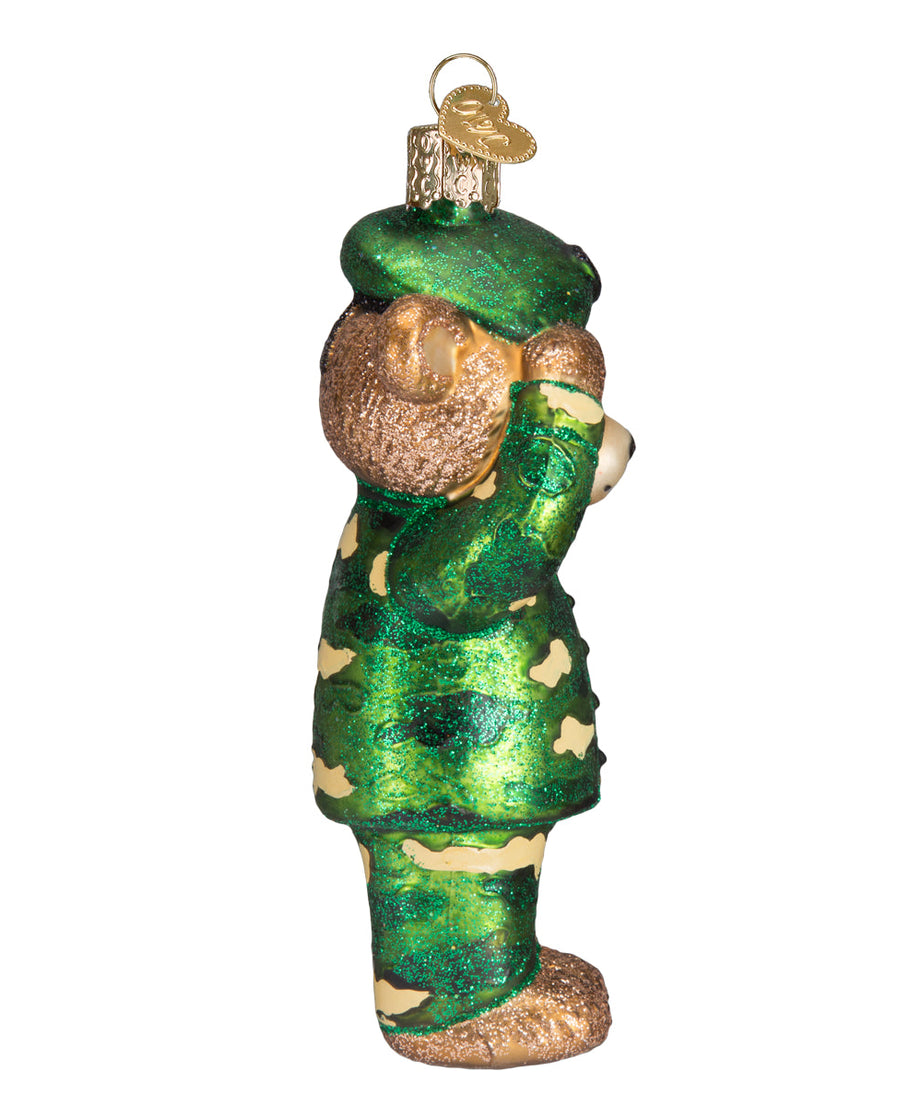 Army Bear Ornament