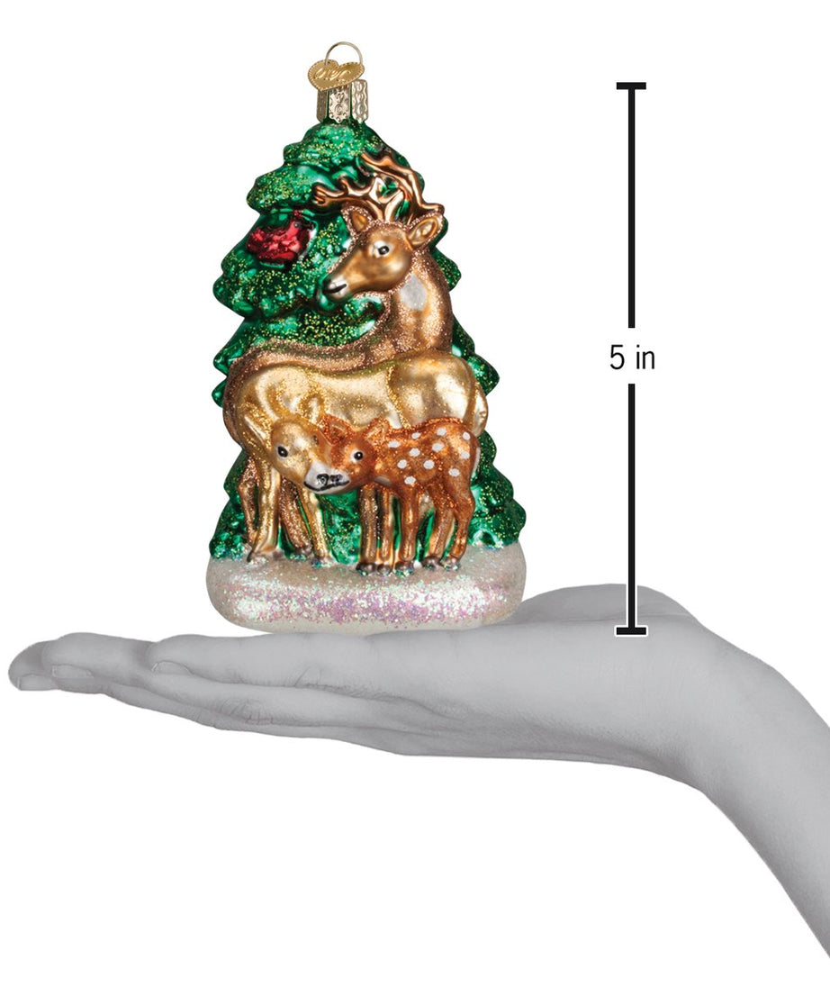 Deer Family Ornament