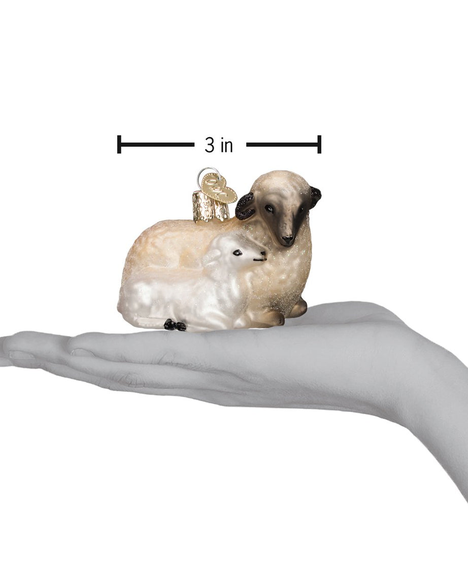 Sheep With Lamb Ornament