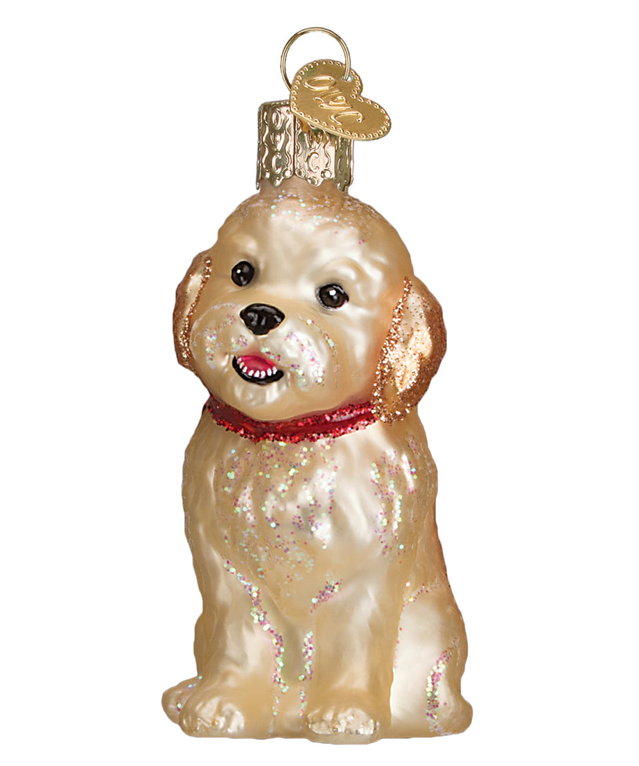 Cockapoo Puppy Ornament