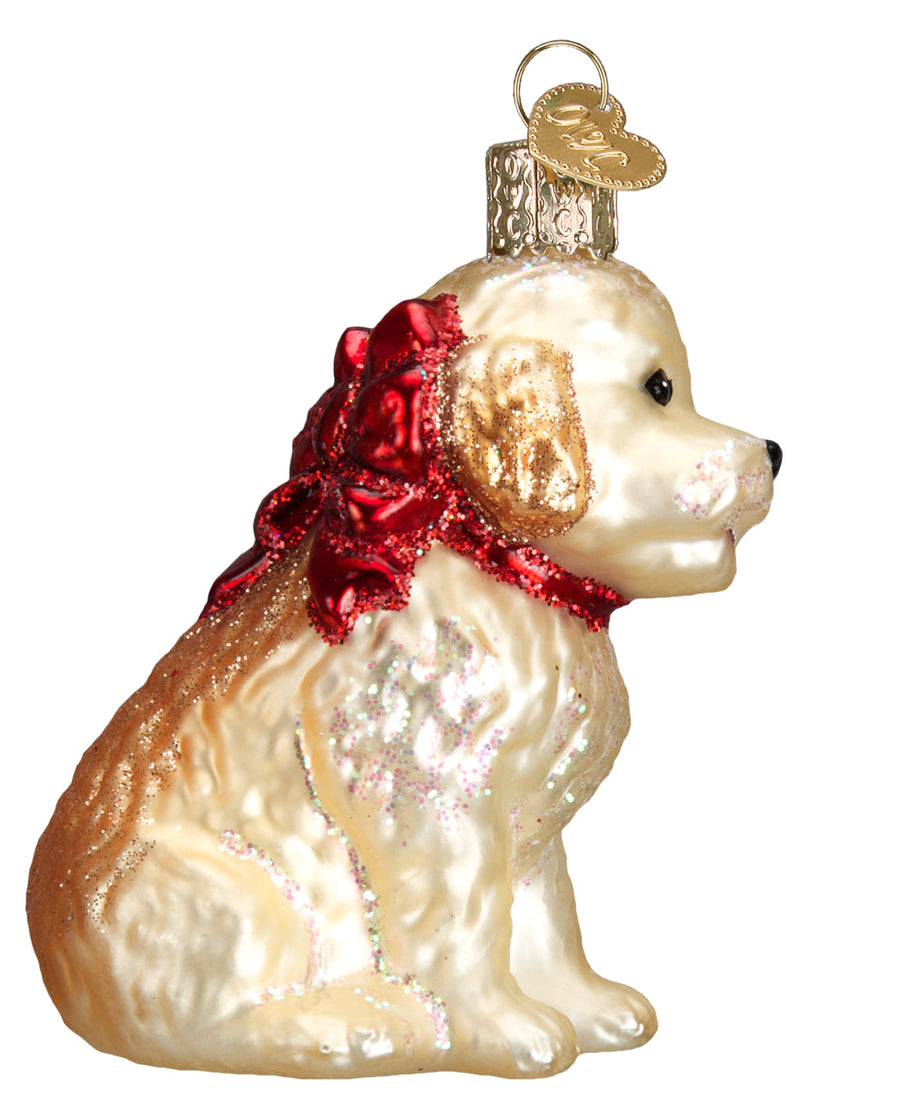 Cockapoo Puppy Ornament