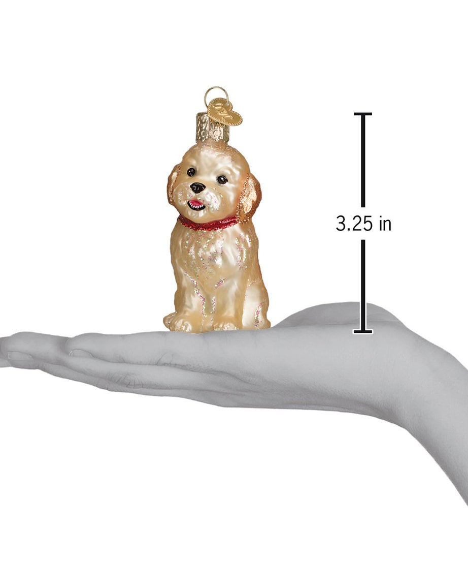 Cockapoo Puppy Ornament