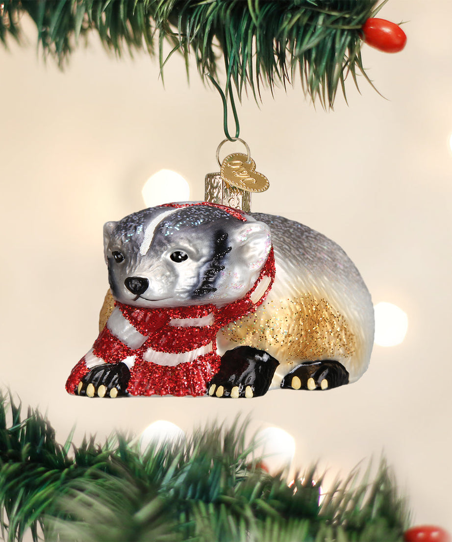 Badger Ornament