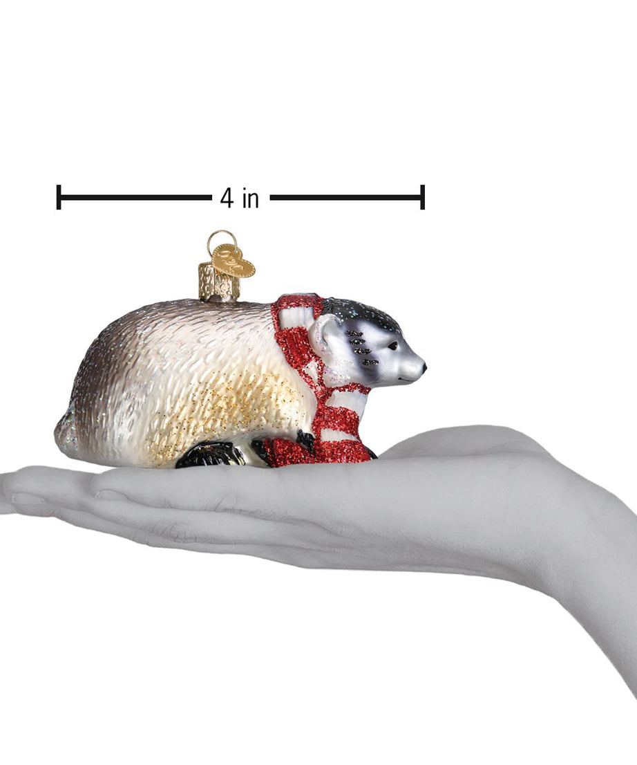 Badger Ornament