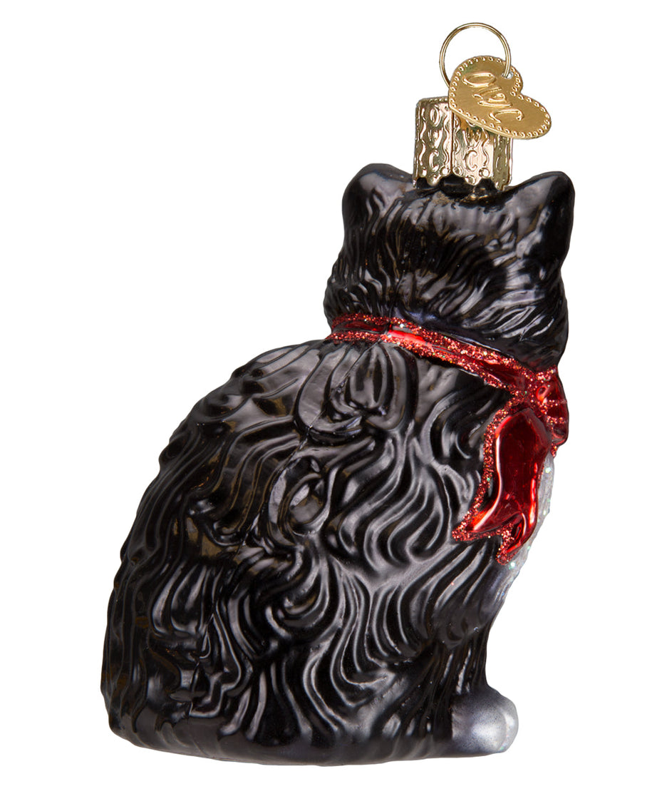 Tuxedo Kitty Ornament