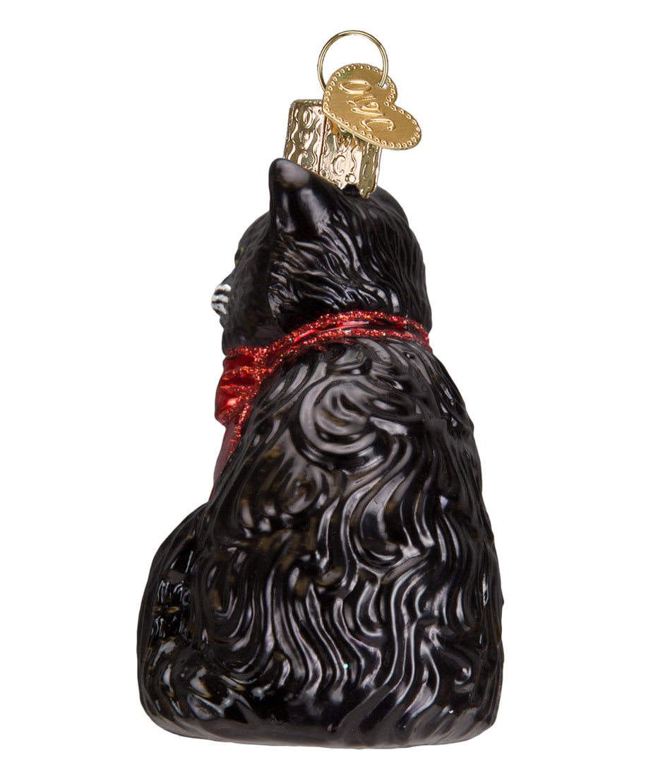 Tuxedo Kitty Ornament