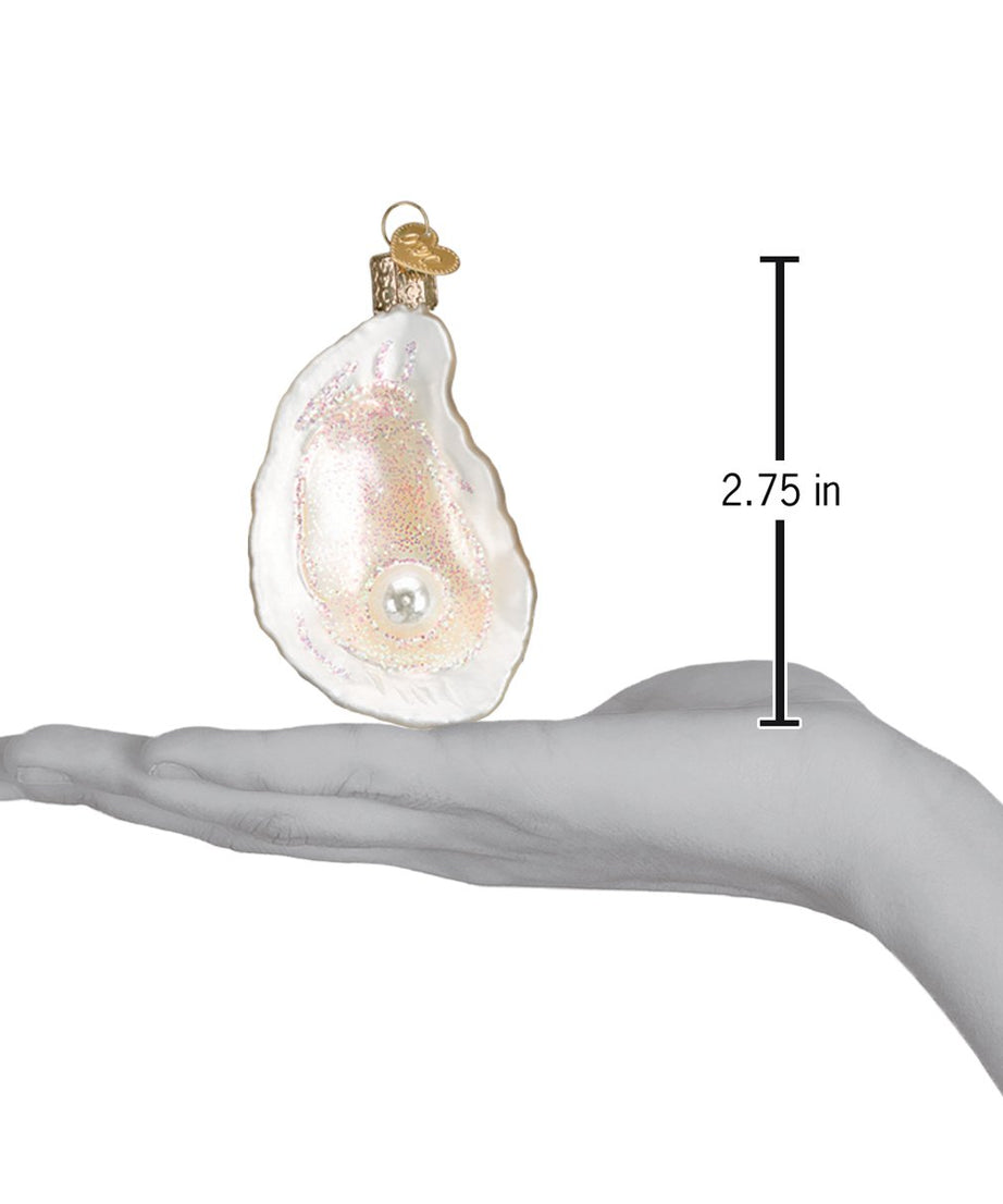 Oyster With Pearl Ornament
