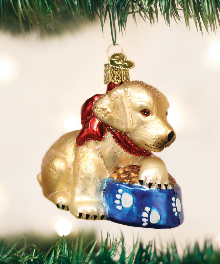 Labrador Pup Ornament
