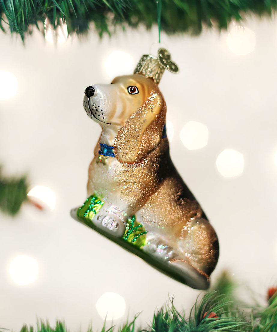 Basset Hound Ornament