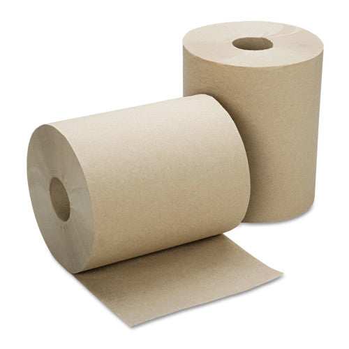 Skilcraft® Hardwound Paper Towels, Natural, 1-Ply, 600-ft., 12 Rolls (5915146) - Grazingbelles
