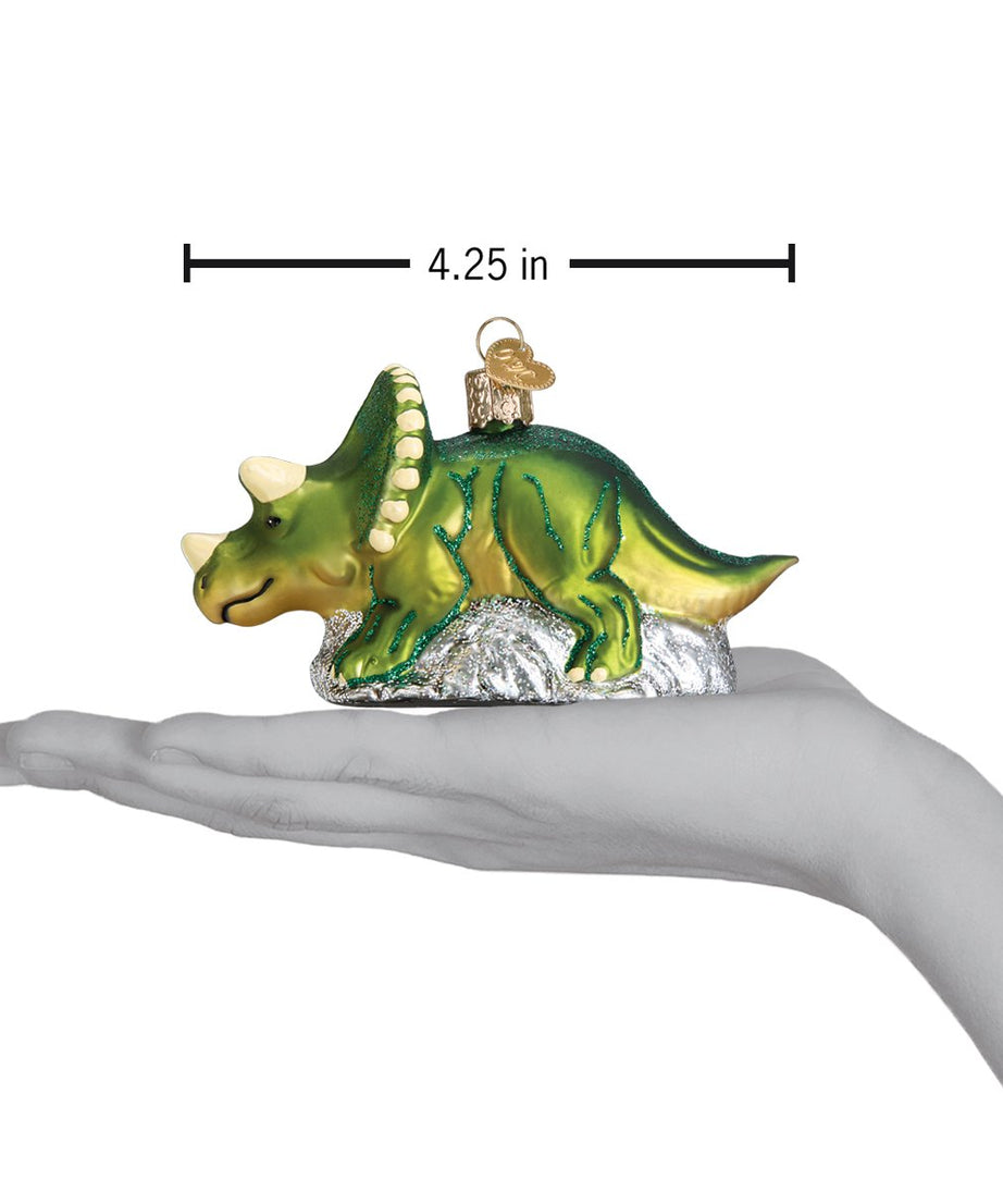 Triceratops Ornament