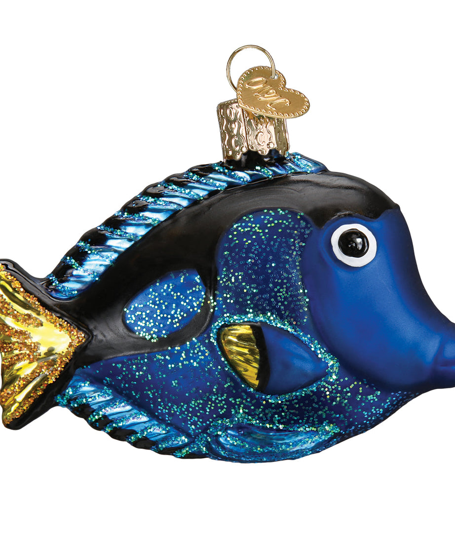 Pacific Blue Tang Ornament