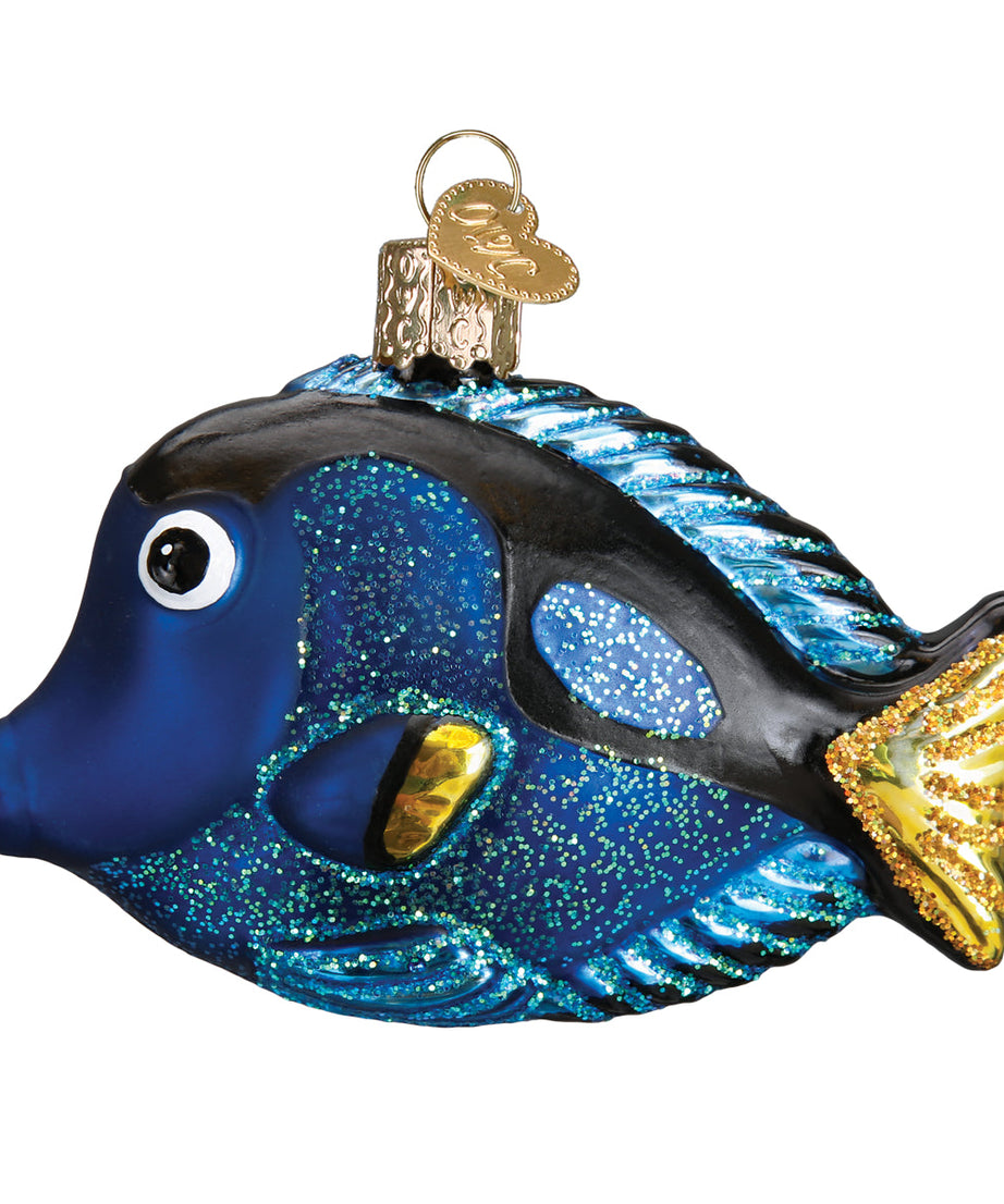 Pacific Blue Tang Ornament