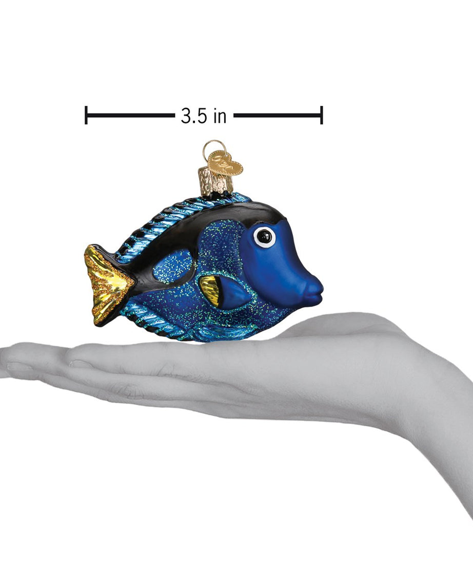 Pacific Blue Tang Ornament