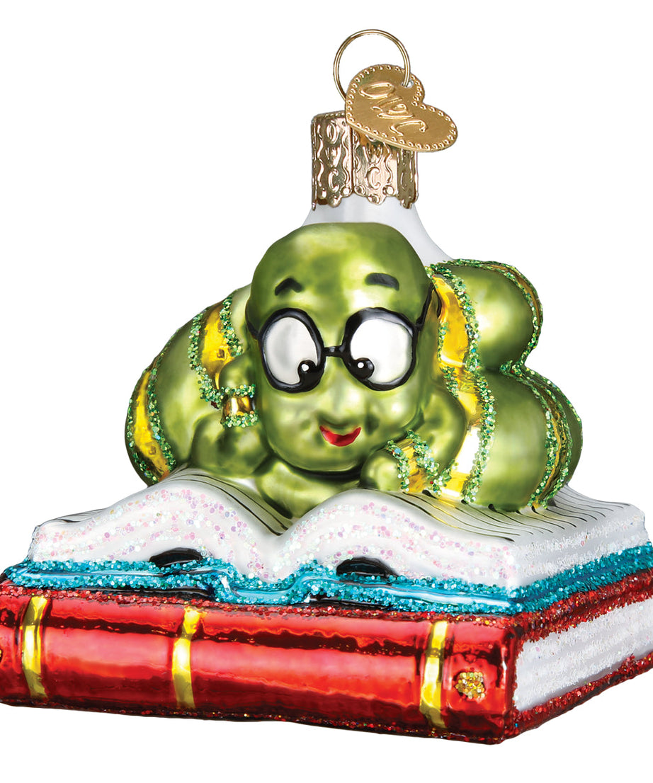 Bookworm Ornament