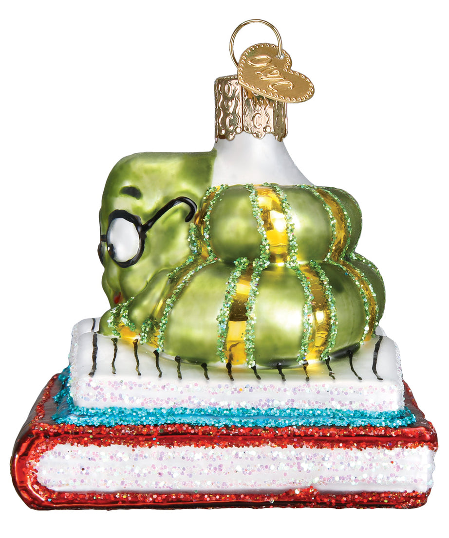 Bookworm Ornament