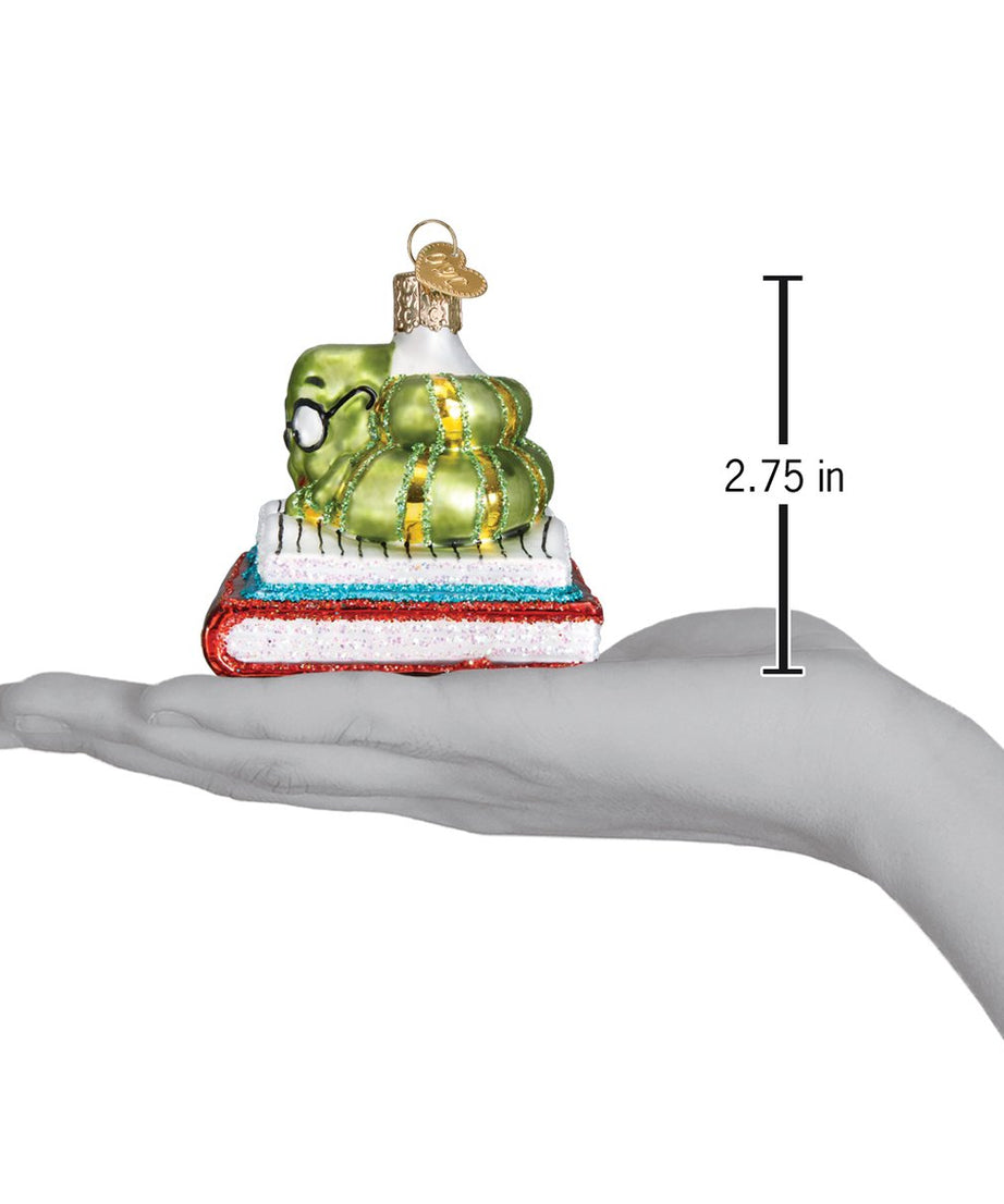 Bookworm Ornament