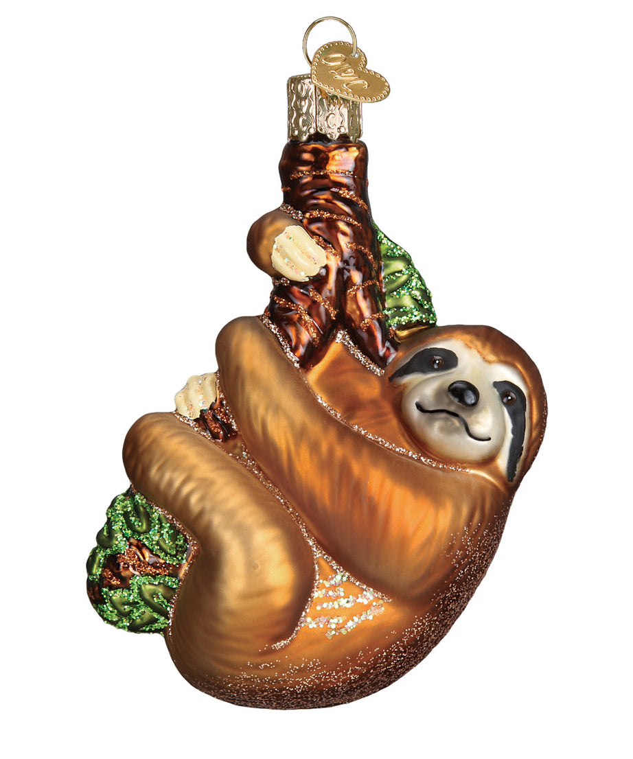 Christmas Sloth Ornament