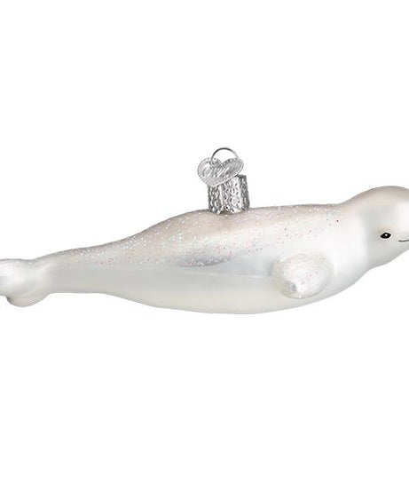 Beluga Whale Ornament