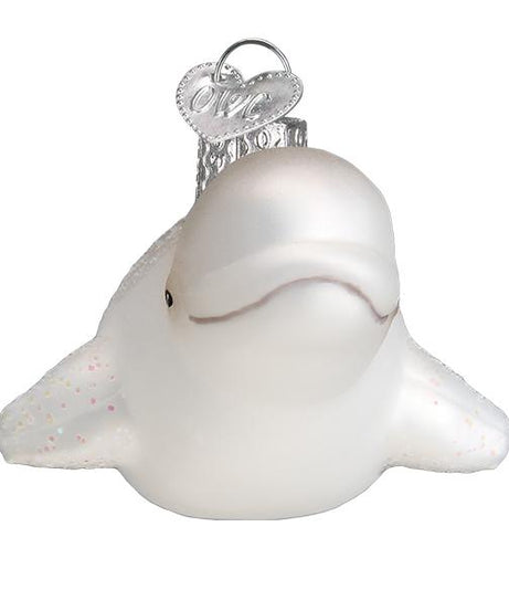 Beluga Whale Ornament