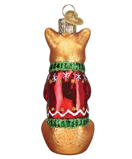 Christmas Corgi Ornament