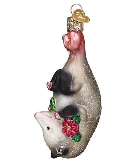 Blossom Opossum Ornament