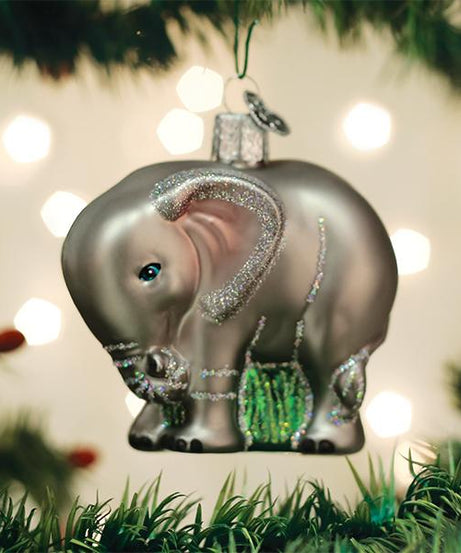 Baby Elephant Ornament