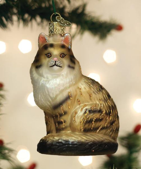 Maine Coon Cat Ornament