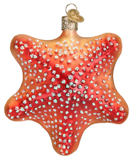 Red Starfish Ornament