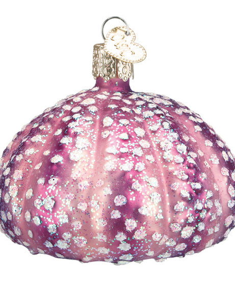 Purple Sea Urchin Ornament
