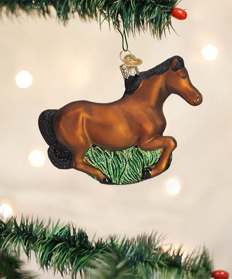 Brown Mustang Ornament