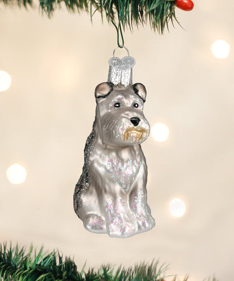 Grey Schnauzer Ornament