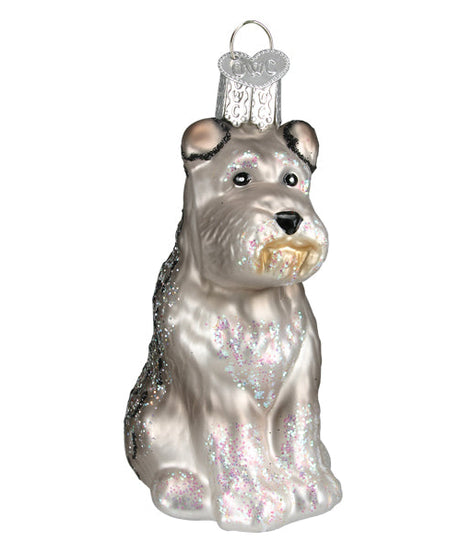 Grey Schnauzer Ornament