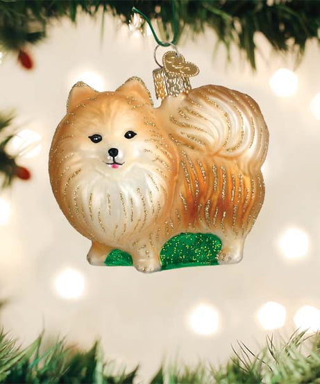Standing Pomeranian Ornament