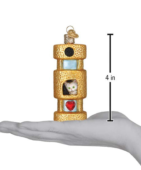Cat Tower Ornament
